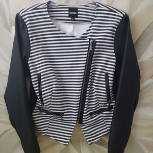 XOXO Mixed Media Jacket